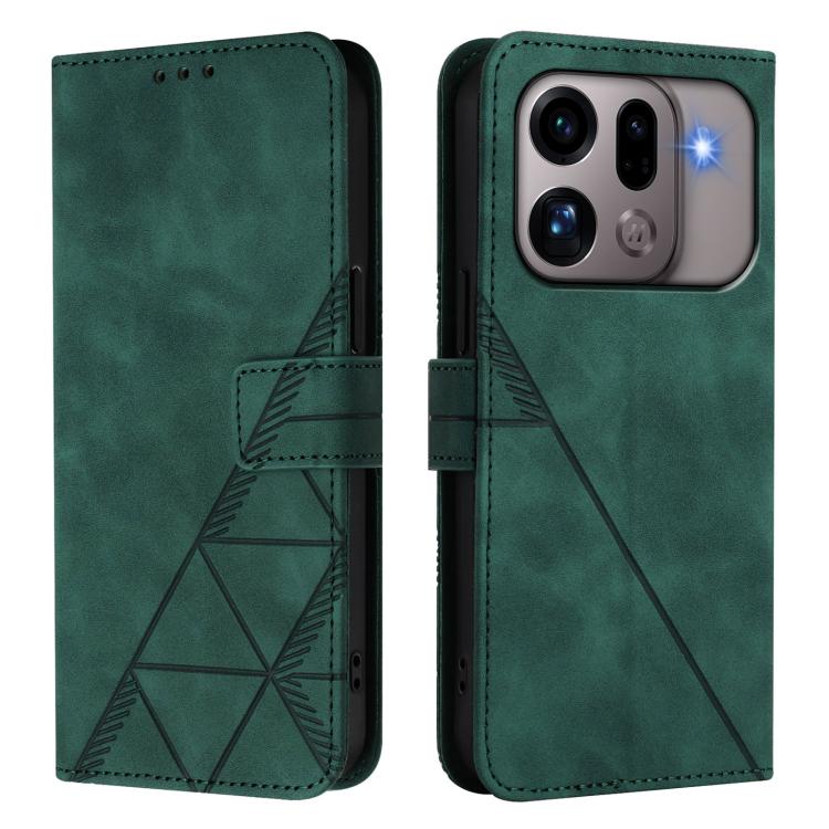 For OPPO Find X9s Pro 5G Crossbody 3D Embossed Flip Leather Phone Case
