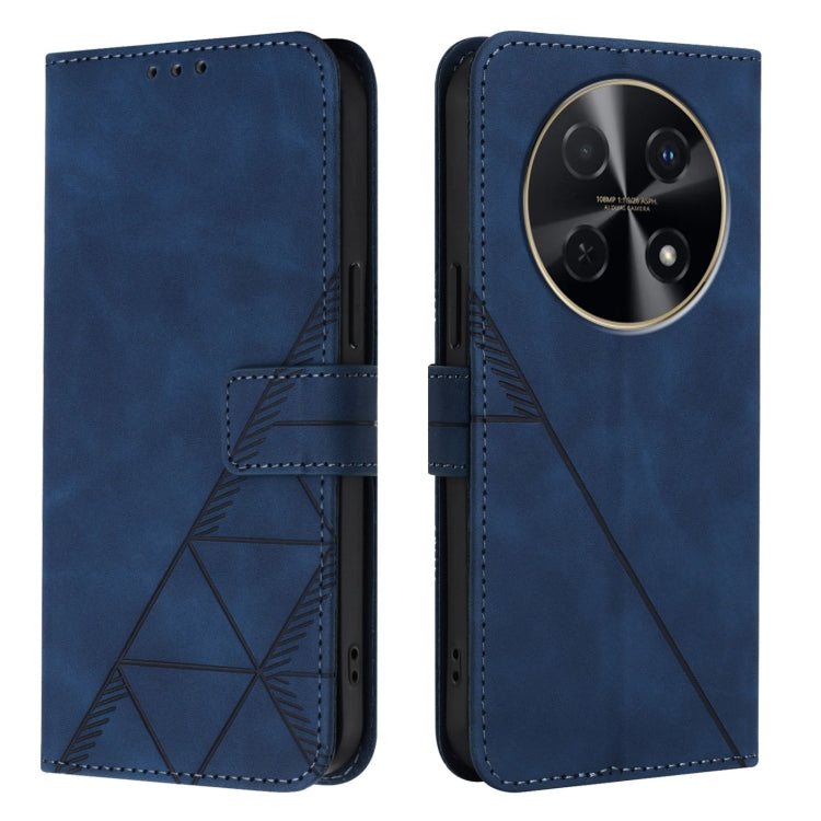 For Huawei Nova 12i 4G Global Crossbody 3D Embossed Flip Leather Phone Case