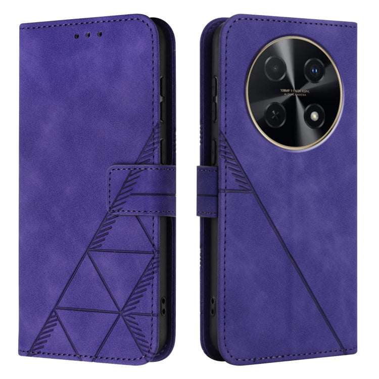 For Huawei Nova 12i 4G Global Crossbody 3D Embossed Flip Leather Phone Case