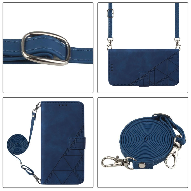 For Huawei Pura 70 Pro Crossbody 3D Embossed Flip Leather Phone Case