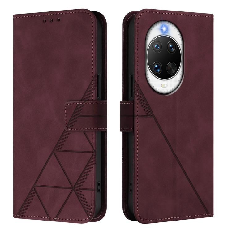 For Huawei nova 14 Ultra 5G Crossbody 3D Embossed Flip Leather Phone Case