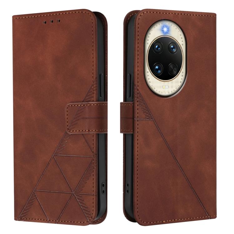 For Huawei nova 14 5G Crossbody 3D Embossed Flip Leather Phone Case