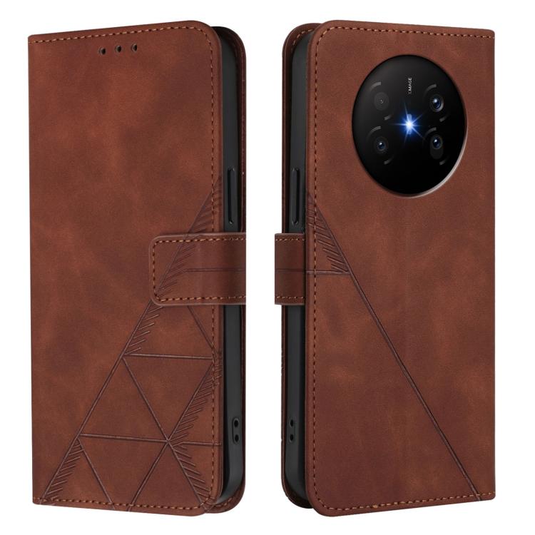 For Huawei Mate 70 Air 5G Crossbody 3D Embossed Flip Leather Phone Case