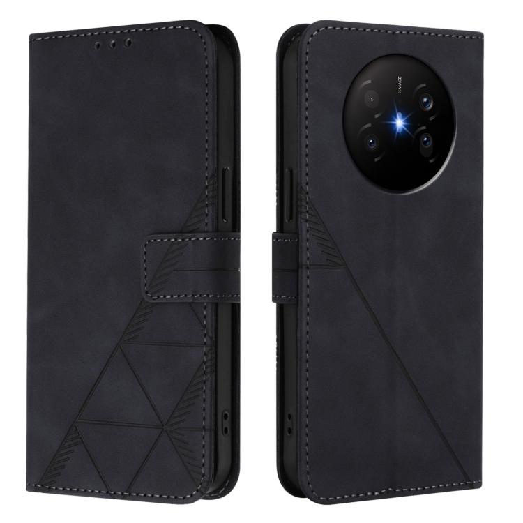For Huawei Mate 70 Air 5G Crossbody 3D Embossed Flip Leather Phone Case