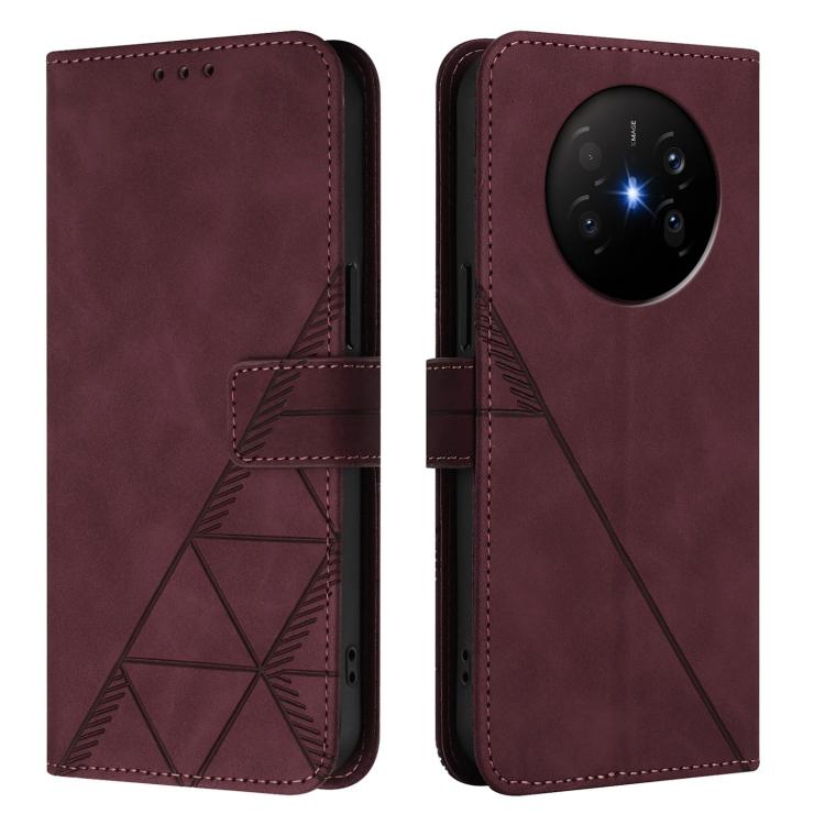 For Huawei Mate 70 Air 5G Crossbody 3D Embossed Flip Leather Phone Case