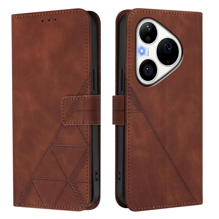 For Huawei Pura 90 Pro 5G Crossbody 3D Embossed Flip Leather Phone Case