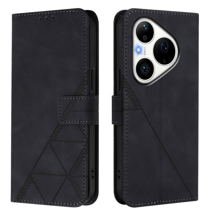 For Huawei Pura 90 Pro 5G Crossbody 3D Embossed Flip Leather Phone Case