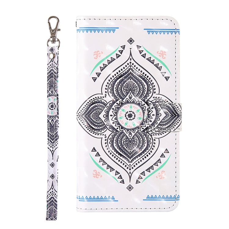 For LG K30 (2019) 3D Painting Colored Drawing Pattern Horizontal Flip TPU + PU Leather Case with Holder & Card Slots & Wallet & Lanyard