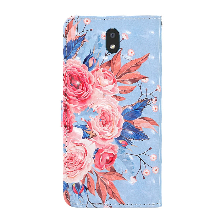 For LG K30 (2019) 3D Painting Colored Drawing Pattern Horizontal Flip TPU + PU Leather Case with Holder & Card Slots & Wallet & Lanyard