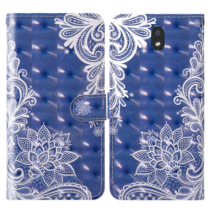 For LG K30 (2019) 3D Painting Colored Drawing Pattern Horizontal Flip TPU + PU Leather Case with Holder & Card Slots & Wallet & Lanyard