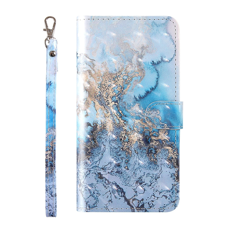 For LG K41S / K50S 3D Painting Colored Drawing Pattern Horizontal Flip TPU + PU Leather Case with Holder & Card Slots & Wallet & Lanyard