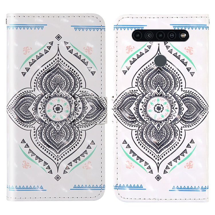 For LG K41S / K50S 3D Painting Colored Drawing Pattern Horizontal Flip TPU + PU Leather Case with Holder & Card Slots & Wallet & Lanyard