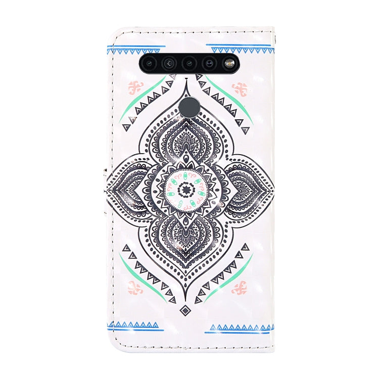For LG K41S / K50S 3D Painting Colored Drawing Pattern Horizontal Flip TPU + PU Leather Case with Holder & Card Slots & Wallet & Lanyard