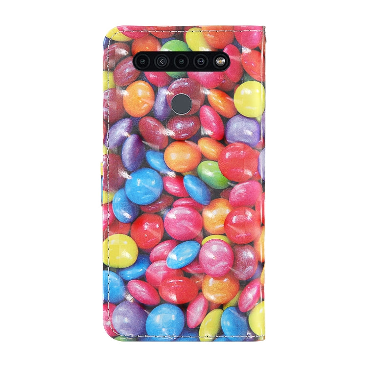 For LG K41S / K50S 3D Painting Colored Drawing Pattern Horizontal Flip TPU + PU Leather Case with Holder & Card Slots & Wallet & Lanyard