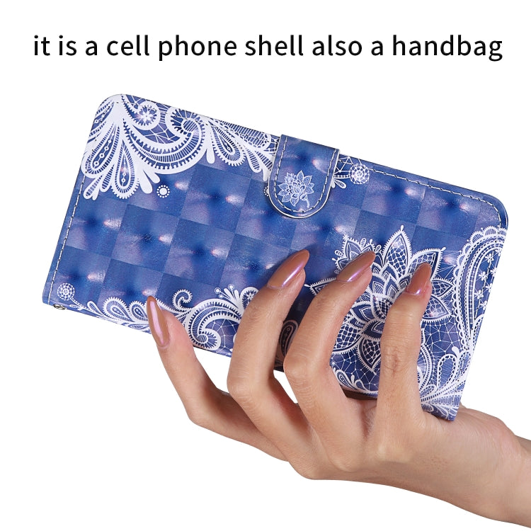 For LG K61 3D Painting Colored Drawing Pattern Horizontal Flip TPU + PU Leather Case with Holder & Card Slots & Wallet & Lanyard