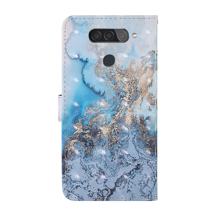 For LG Q70 3D Painting Colored Drawing Pattern Horizontal Flip TPU + PU Leather Case with Holder & Card Slots & Wallet & Lanyard