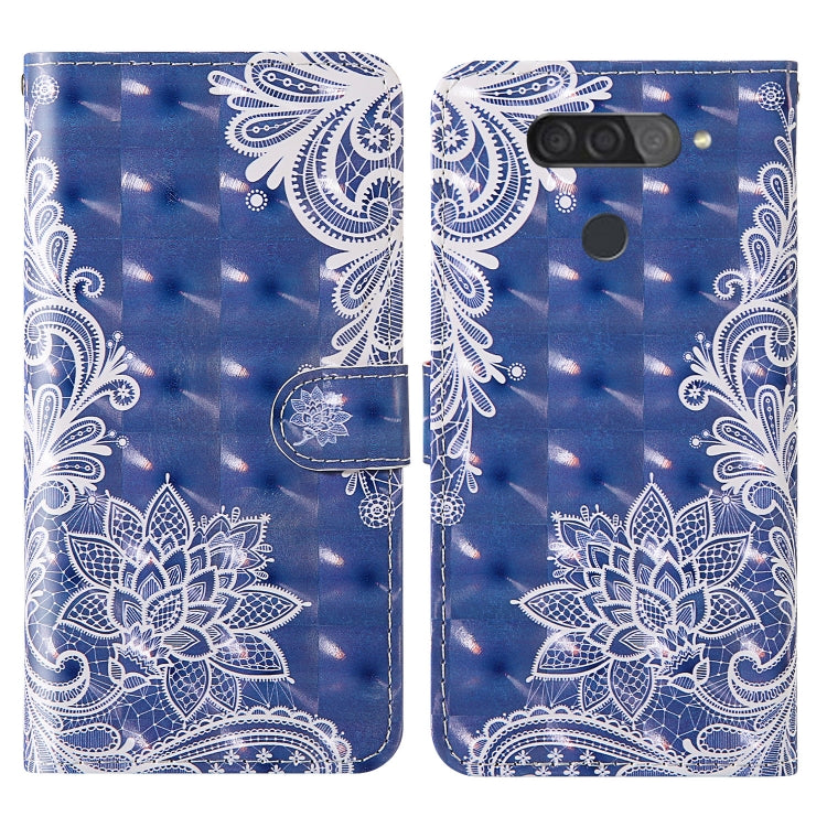 For LG Q70 3D Painting Colored Drawing Pattern Horizontal Flip TPU + PU Leather Case with Holder & Card Slots & Wallet & Lanyard