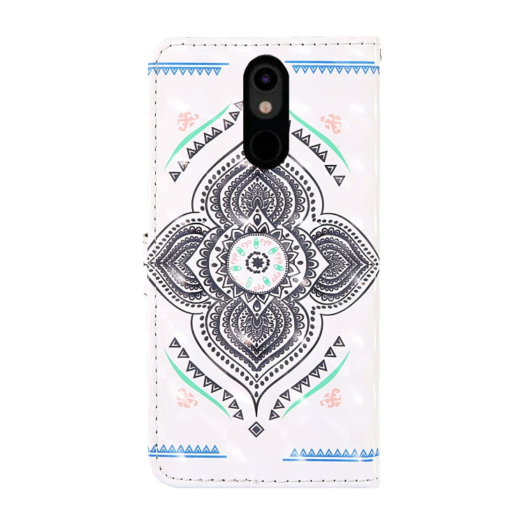 For LG Stylo 5 3D Painting Colored Drawing Pattern Horizontal Flip TPU + PU Leather Case with Holder & Card Slots & Wallet & Lanyard