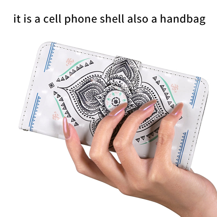 For LG Stylo 5 3D Painting Colored Drawing Pattern Horizontal Flip TPU + PU Leather Case with Holder & Card Slots & Wallet & Lanyard