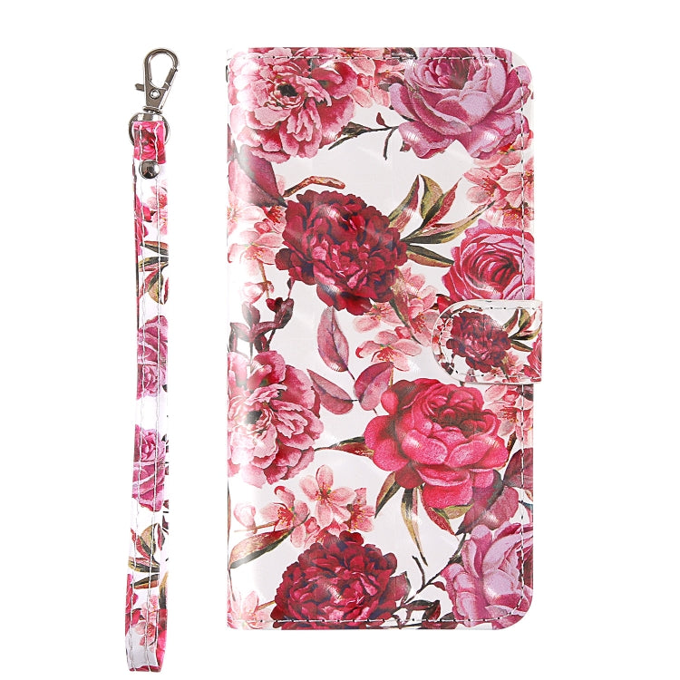 For Google Pixel 3a 3D Painting Colored Drawing Pattern Horizontal Flip TPU + PU Leather Case with Holder & Card Slots & Wallet & Lanyard