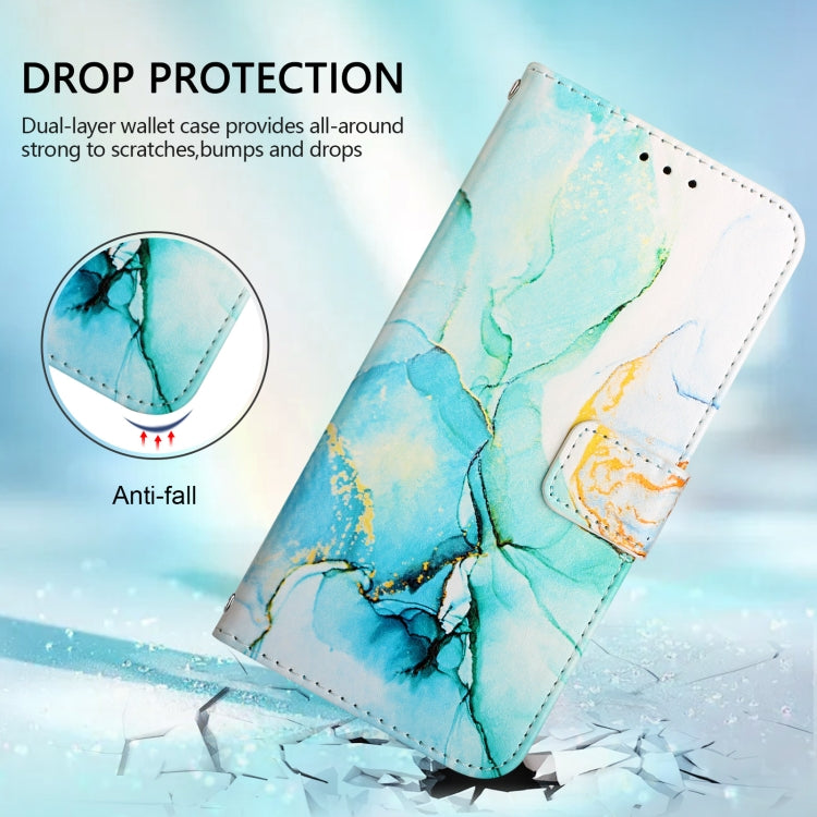 For Huawei nova 12s 4G Global PT003 Marble Pattern Flip Leather Phone Case