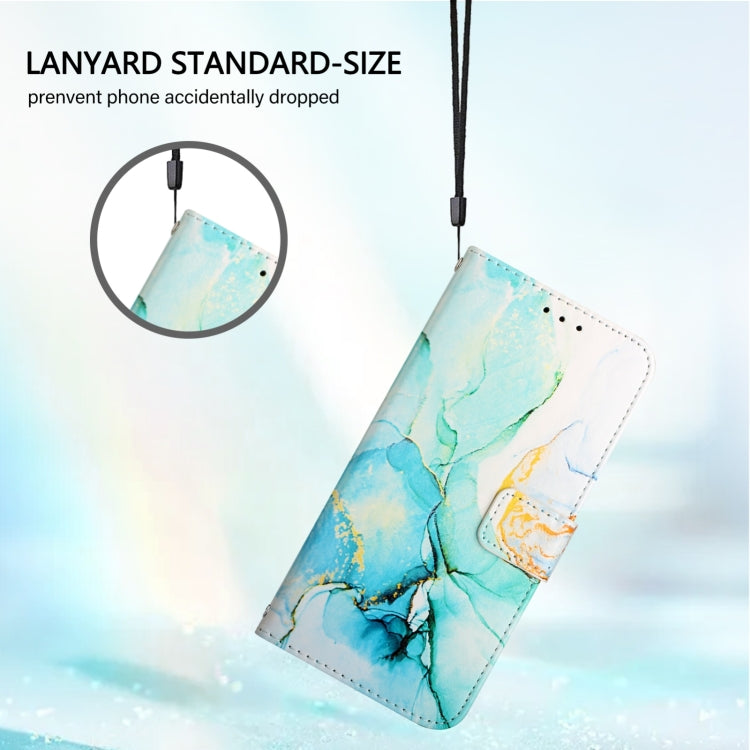 For Huawei P40 PT003 Marble Pattern Flip Leather Phone Case