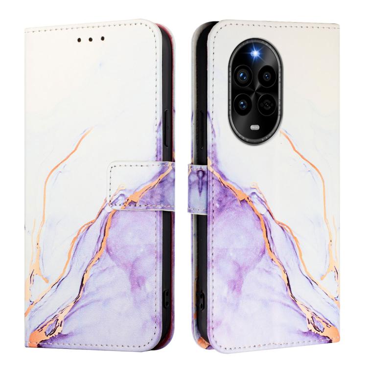 For Huawei nova 13 Pro PT003 Marble Pattern Flip Leather Phone Case