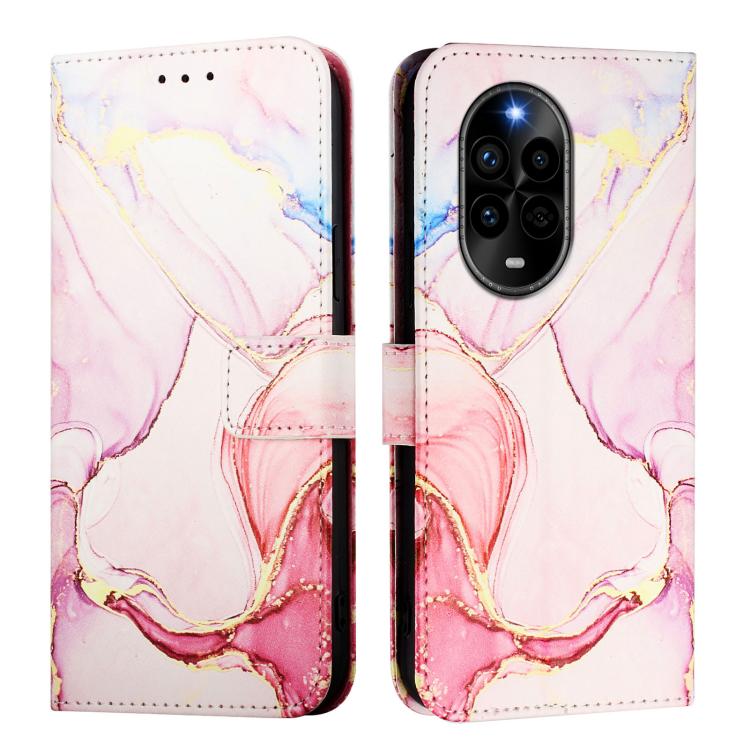 For Huawei nova 13 Pro PT003 Marble Pattern Flip Leather Phone Case