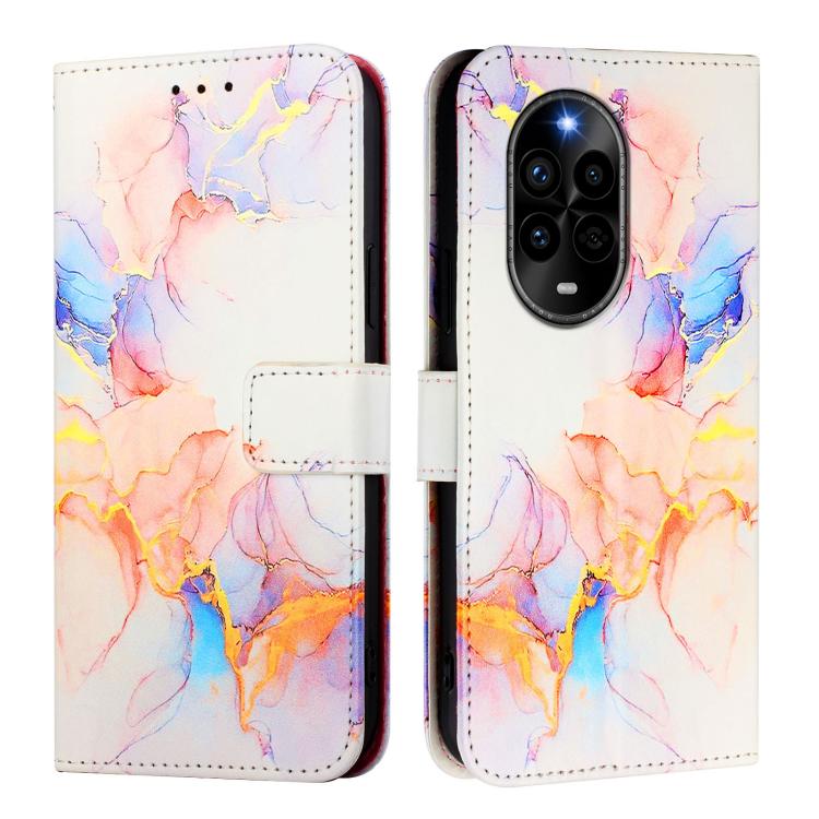 For Huawei nova 13 Pro PT003 Marble Pattern Flip Leather Phone Case