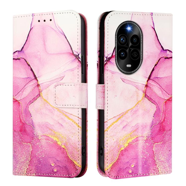 For Huawei nova 13 Pro PT003 Marble Pattern Flip Leather Phone Case
