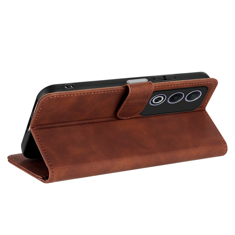 For OPPO A3x 5G / A3 Energy 5G AZNS Skin Feel Calf Texture Flip Leather Phone Case