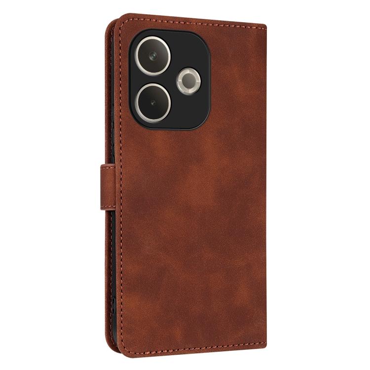 For OPPO A5 Energy / A5 Pro 5G Global AZNS Skin Feel Calf Texture Flip Leather Phone Case