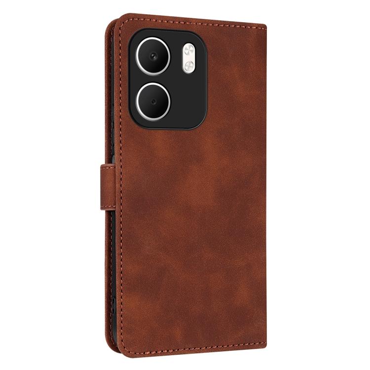 For OPPO A5x 5G Global AZNS Skin Feel Calf Texture Flip Leather Phone Case