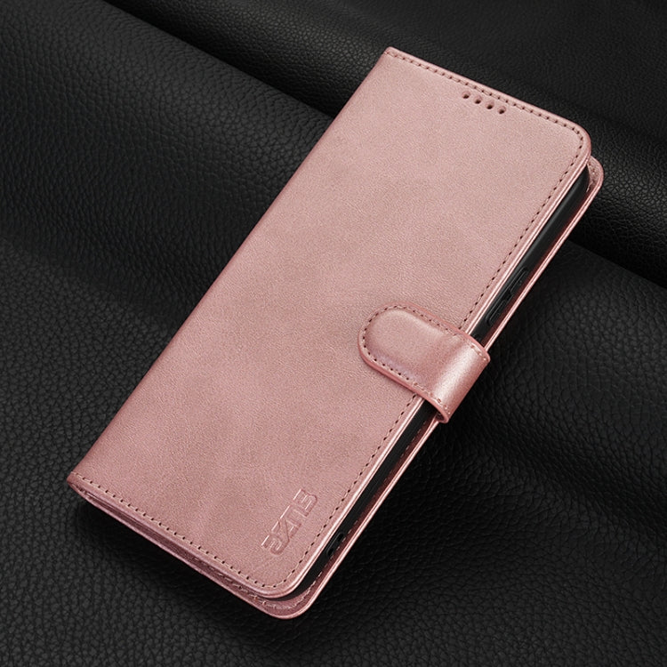 For Huawei nova 12 Pro AZNS Skin Feel Calf Texture Flip Leather Phone Case