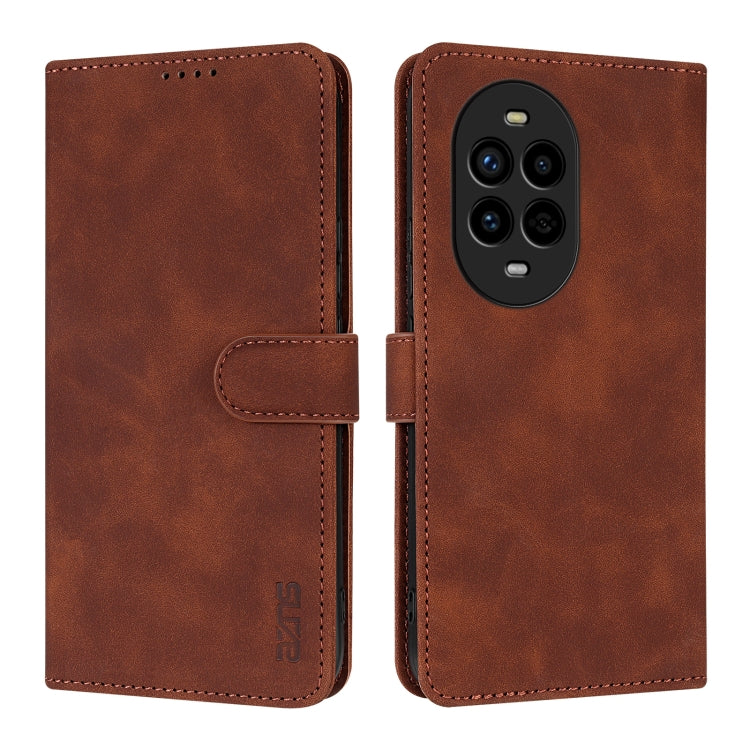 For Huawei nova 13 Pro AZNS Skin Feel Calf Texture Flip Leather Phone Case