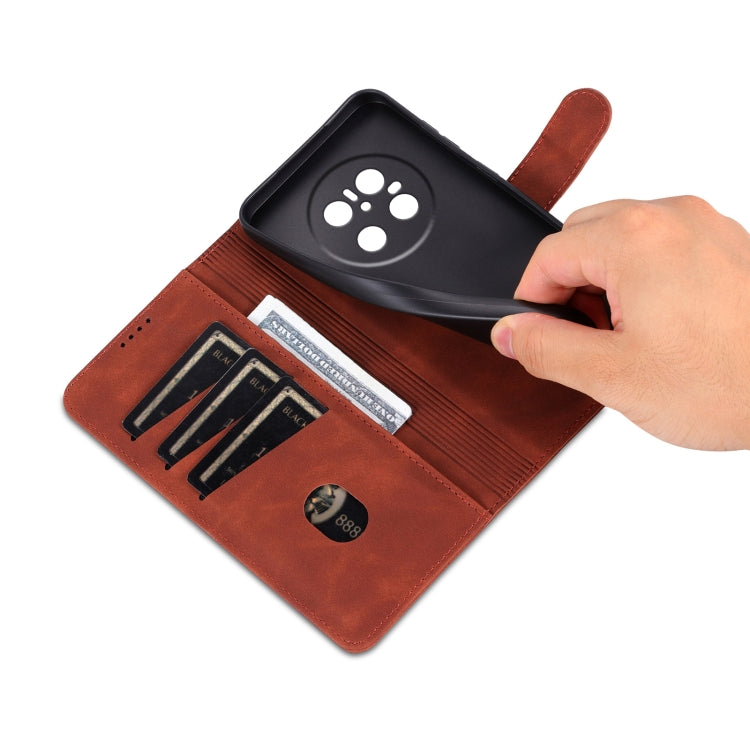 For Huawei Mate 70 AZNS Skin Feel Calf Texture Flip Leather Phone Case