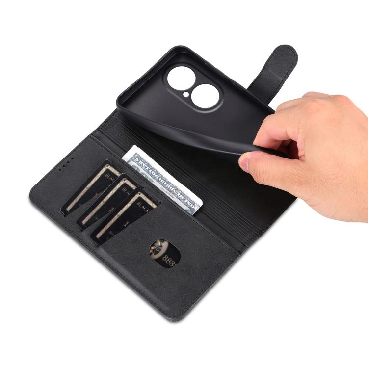 For Huawei Enjoy 80 AZNS Skin Feel Calf Texture Flip Leather Phone Case