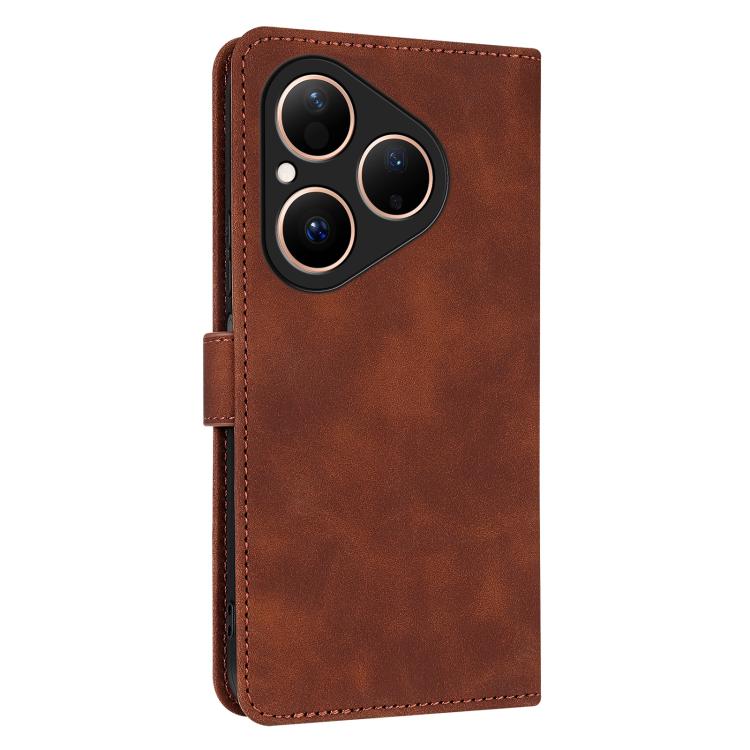 For Huawei Pura 80 5G AZNS Skin Feel Calf Texture Flip Leather Phone Case