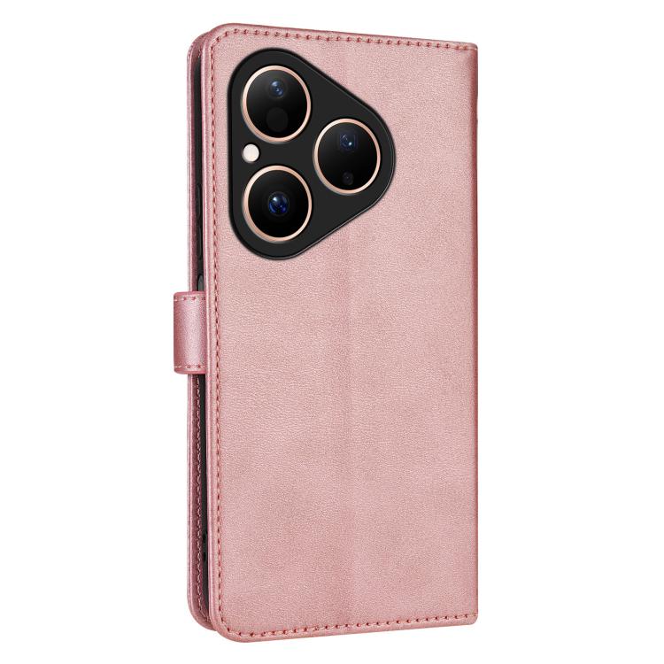 For Huawei Pura 80 5G AZNS Skin Feel Calf Texture Flip Leather Phone Case