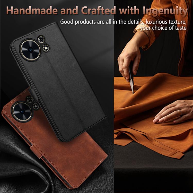 For Huawei Maimang 40 5G AZNS Skin Feel Calf Texture Flip Leather Phone Case