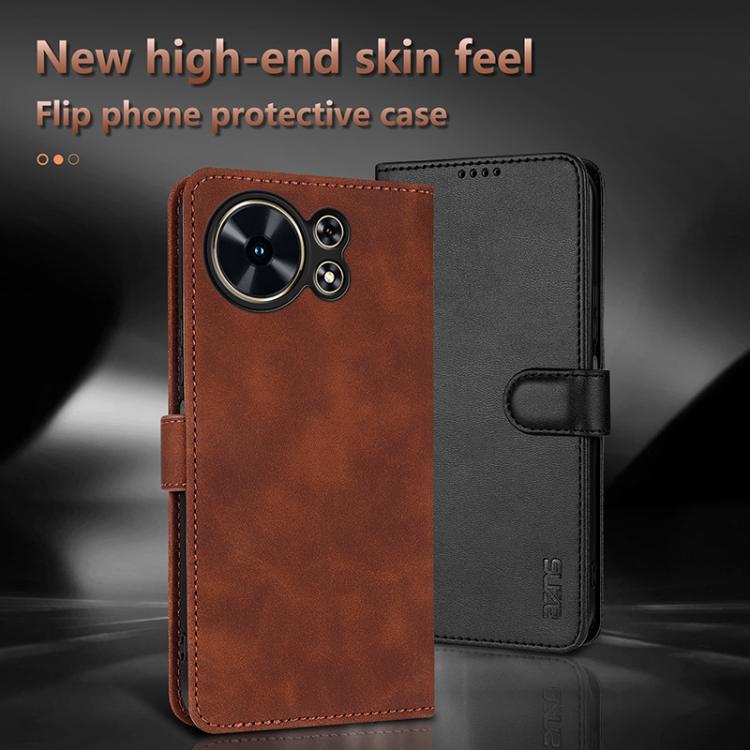 For Huawei Maimang 40 5G AZNS Skin Feel Calf Texture Flip Leather Phone Case