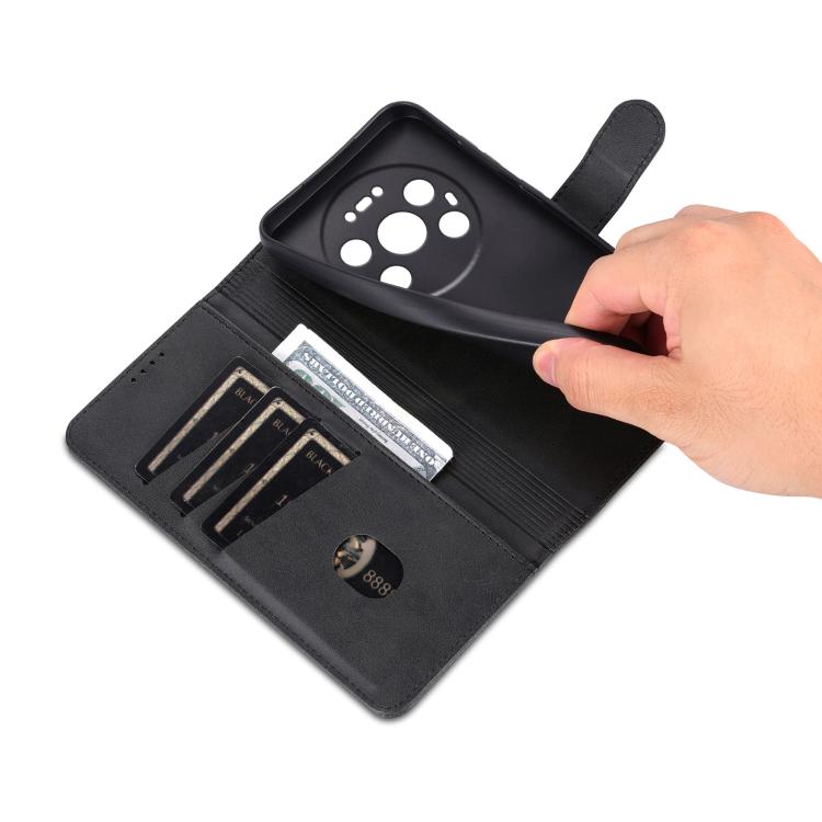 For Huawei Mate 80 Pro Max AZNS Skin Feel Calf Texture Flip Leather Phone Case