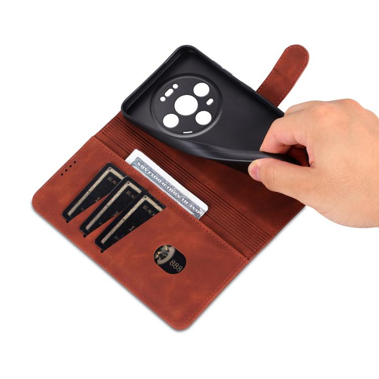 For Huawei Mate 80 / 80 Pro AZNS Skin Feel Calf Texture Flip Leather Phone Case