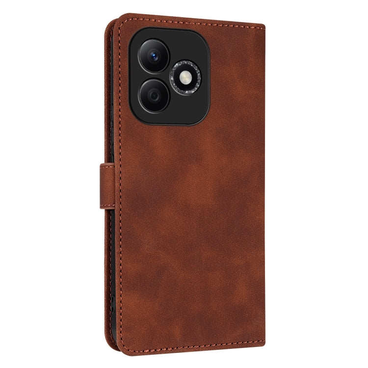 For Honor X60i AZNS Skin Feel Calf Texture Flip Leather Phone Case