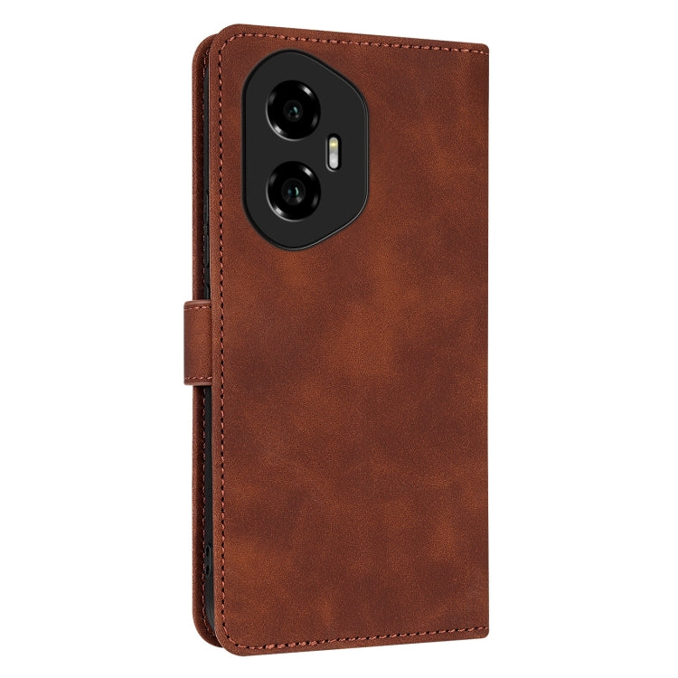 For Honor 300 AZNS Skin Feel Calf Texture Flip Leather Phone Case