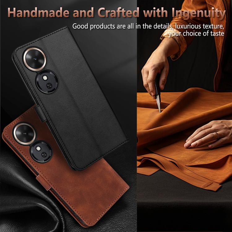 For Honor Play 60 AZNS Skin Feel Calf Texture Flip Leather Phone Case