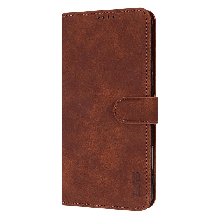 For Honor X70i AZNS Skin Feel Calf Texture Flip Leather Phone Case