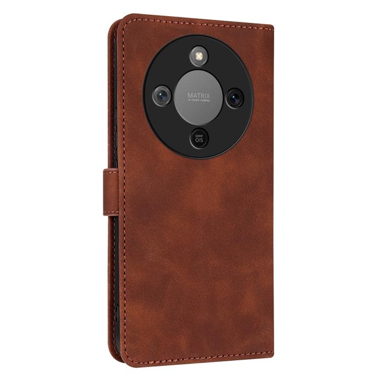 For Honor X70 5G AZNS Skin Feel Calf Texture Flip Leather Phone Case