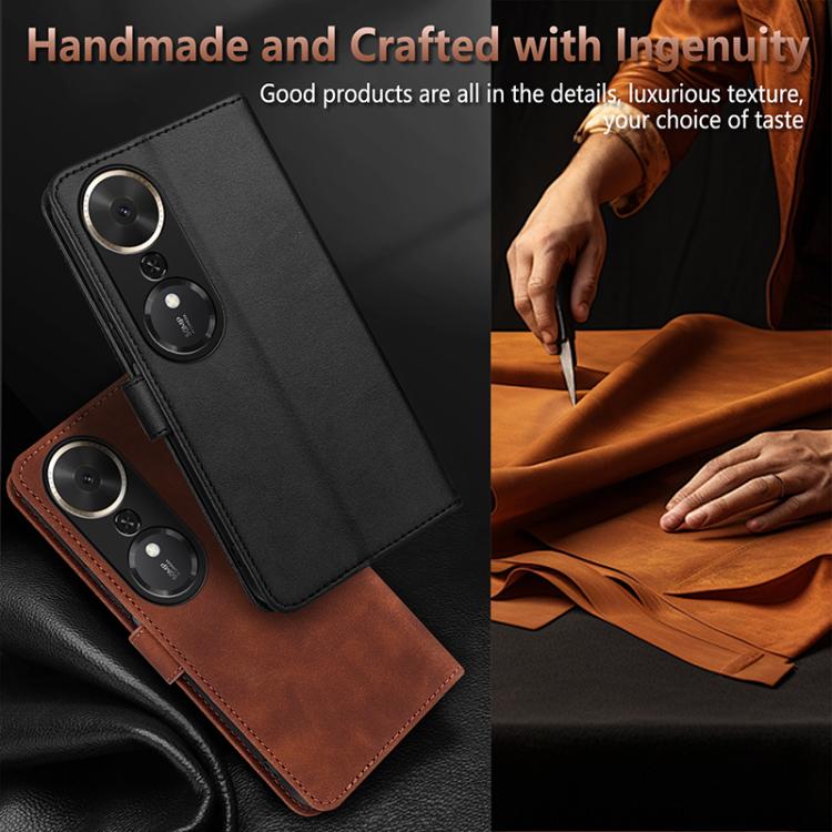 For Honor Play 70 Plus AZNS Skin Feel Calf Texture Flip Leather Phone Case