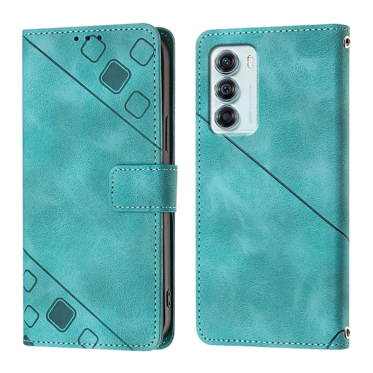 For Motorola Edge S30 / Moto G200 5G Skin Feel Embossed Leather Phone Case